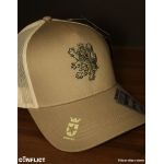 Hat with a lion mesh Conflict Olive