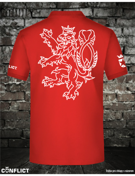 Polo shirt Conflict S Red