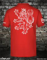 Polo shirt Conflict M red