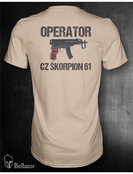 T-shirt CZ Scropion 61 operator black