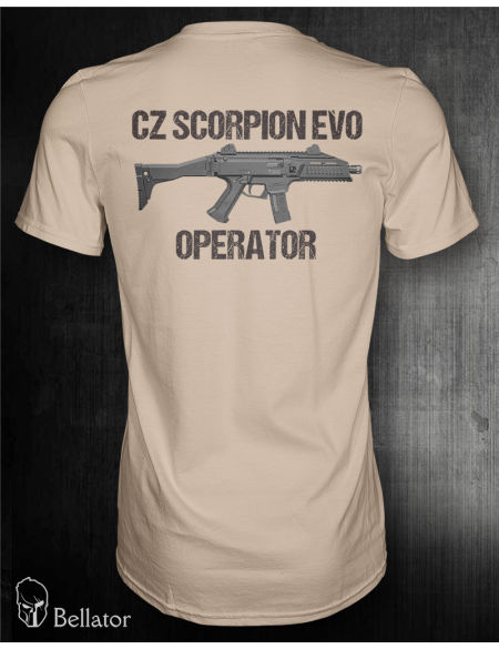 T-shirt CZ Scropion Evo operator black