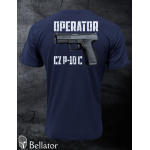 T-shirt Operator CZ P-10-C navy
