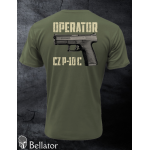 T-shirt Operator CZ P-10-C olive