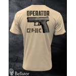 T-shirt Operator CZ P-10-C sand
