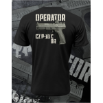 T-shirt Operator CZ P-10-C-OR black