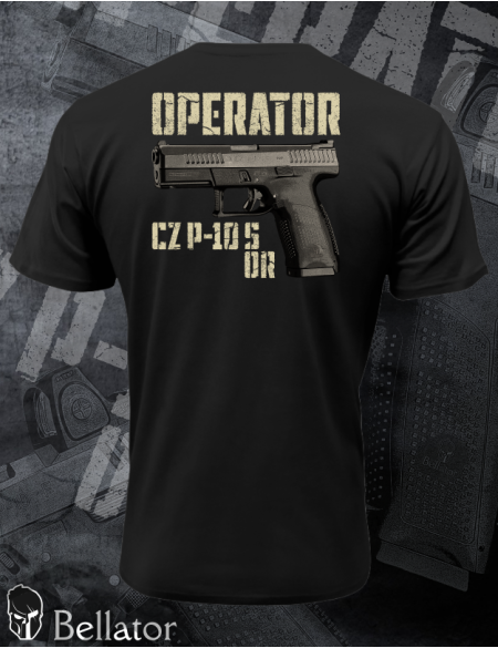 T-shirt Operator CZ P-10-S-OR