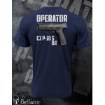 T-shirt Operator CZ P-10-S-OR navy