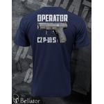 T-shirt Operator CZ P-10-S navy