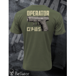 T-shirt Operator CZ P-10-S olive