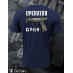 T-shirt Operator CZ P-10-M navy