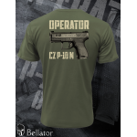 T-shirt Operator CZ P-10-M olive