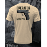 T-shirt CZ Operator CZ-75-P-01 desert L