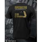 T-shirt CZ Operator CZ-SHADOW-2-OR black