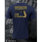 T-shirt CZ Operator CZ-SHADOW-2-OR navy