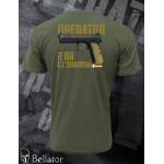 T-shirt CZ Operator CZ-SHADOW-2-OR olive