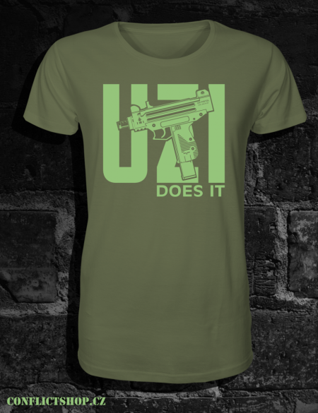 T-shirt UZI does it olive