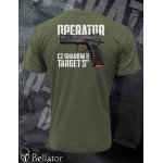 T-shirt CZ Operator CZ-SHADOW-2-TARGET-5 olive S
