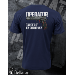 CZ Operator T-shirt CZ-SHADOW-2-TARGET-6 navy