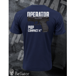 T-shirt CZ Operator Walther PDP Compact 4 navy