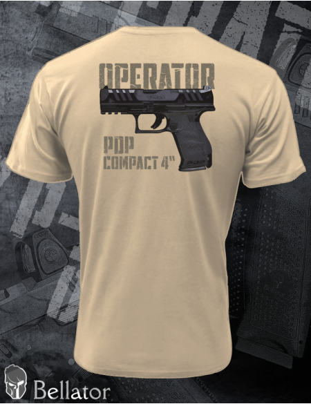 T-shirt CZ Operator Walter PDP Compact 4 black