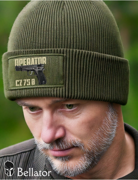 Knitted hat CZ-75-B-Operator black