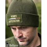 Knife Operator knitted hat olive