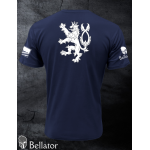 T-shirt CZ Czech Lion navy