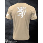 T-shirt CZ Czech Lion sand