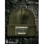 Samostatná nášivka Scorpion Evo olivová