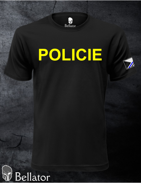 Police T-shirt black