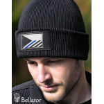 Knitted hat Czech flag black