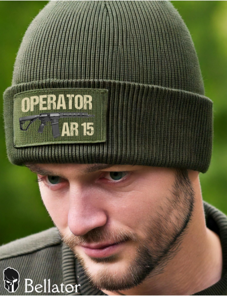 Knitted hat Operator DD AR 15 black