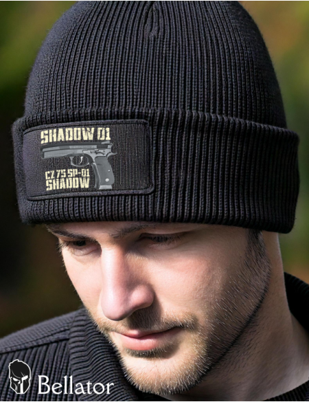Knitted hat CZ-75-SP-01-SHADOW BLACK