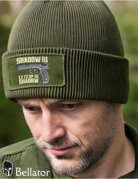 Knitted hat CZ-75-SP-01-SHADOW BLACK