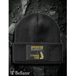 Knitted hat CZ-SHADOW-2-OR black