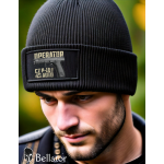 Knitted hat CZ Operator P-10-F-45-AUTO black