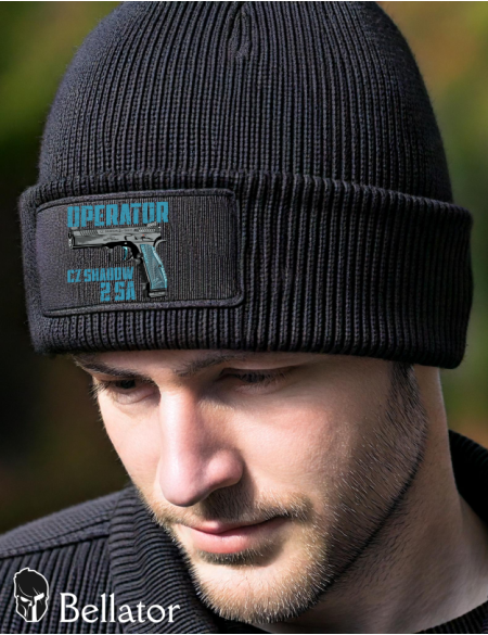 Knitted hat CZ-SHADOW-2-SA black