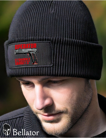 Knitted hat CZ-SHADOW-2-TARGET-5 black