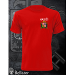 T-shirt Firefighters print left breast red