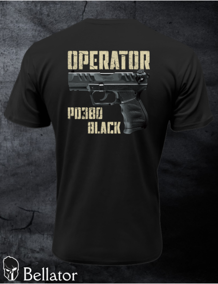 T-shirt CZ Operator Walther PDP Compact 4 sand