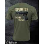 T-shirt CZ Operator Walther PDP Compact 4 sand