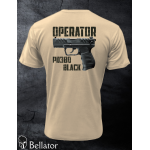 T-shirt CZ Operator Walther PDP Compact 4 sand