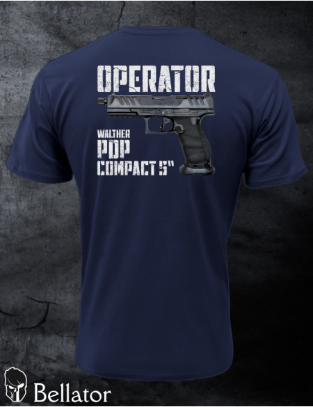 T-shirt CZ Operator Walther PDP Compact 4 sand