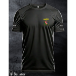 T-shirt Firefighters print front large emblem black