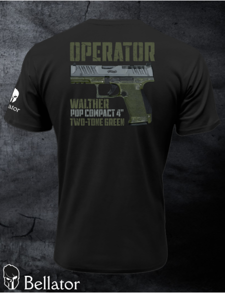 T-shirt CZ Operator Walther PDP Compact 4 sand