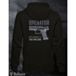 Sweatshirt Operator Walther PDP Compact 4 Two-Tone Gray black S