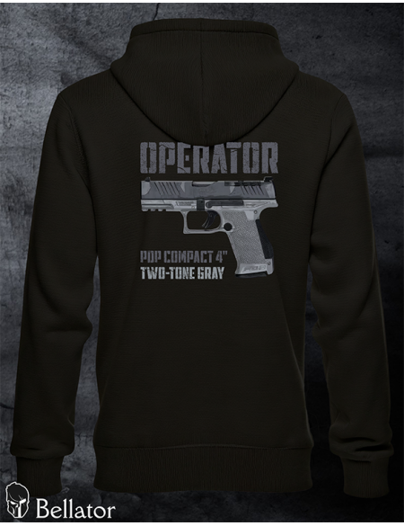 Sweatshirt Operator Walther PDP Compact 4 Two-Tone Gray black S