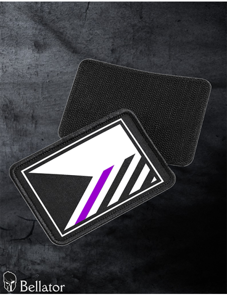 Prison Service flag patch with velcro, black