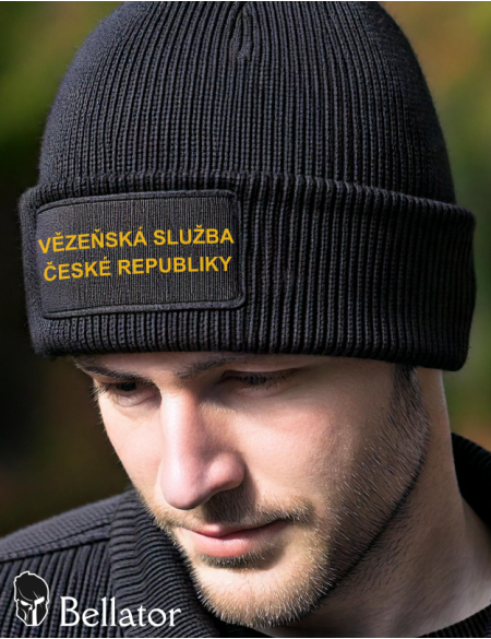 Knitted cap Prison Service 02 black