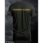 Functional T-shirt with patch Prison Service 01 black S